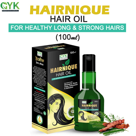 GYK Ayurveda Hairnique Hair Oil (100ml)