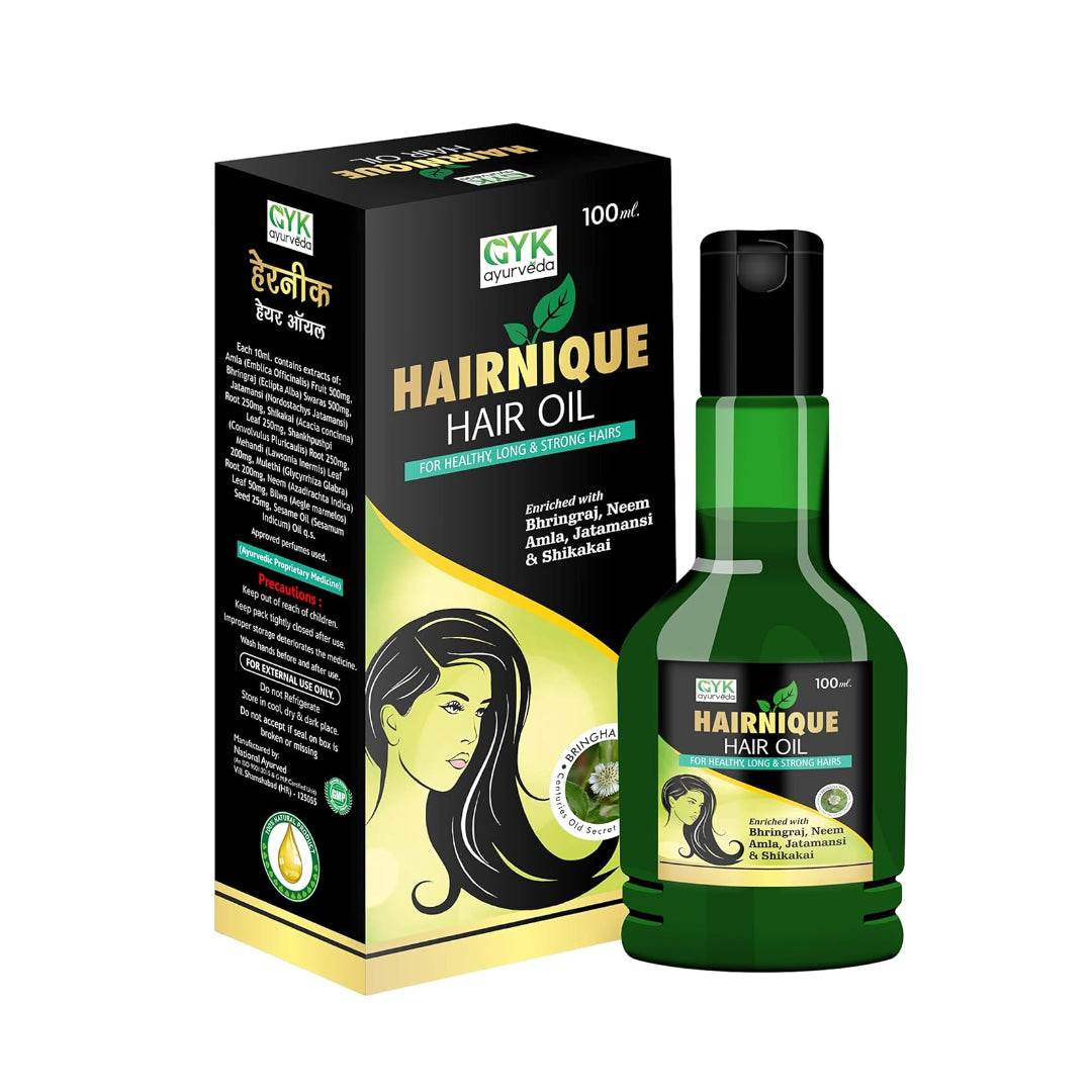 GYK Ayurveda Hairnique Hair Oil (100ml)