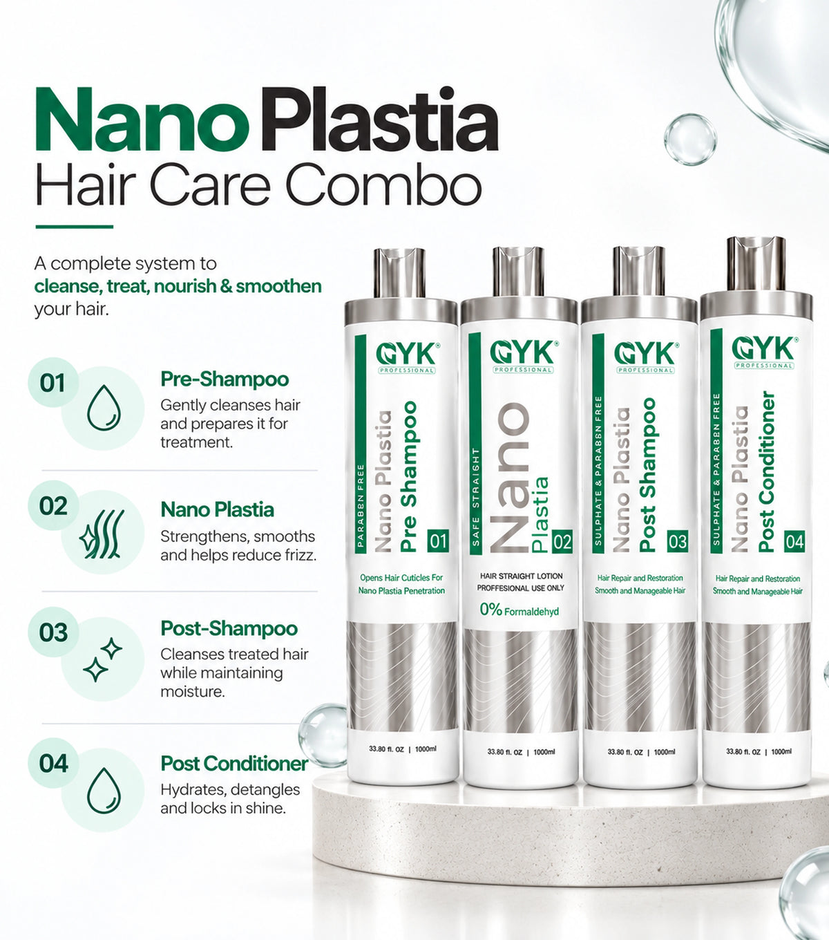 Nano Plastia Hair Care (Combo)