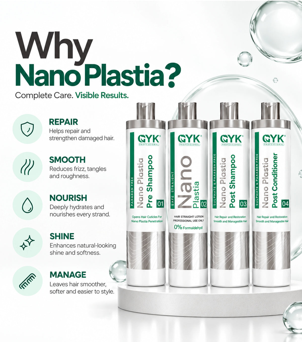 Nano Plastia Hair Care (Combo)