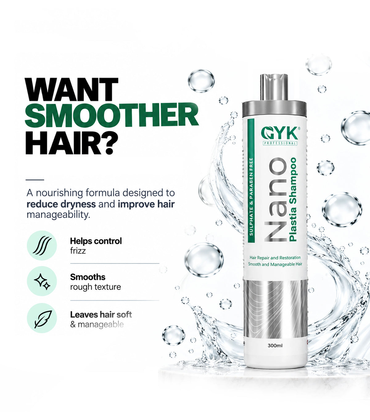 Nano Plastia Shampoo (300ml)