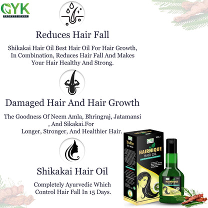 GYK Ayurveda Hairnique Hair Oil (100ml)
