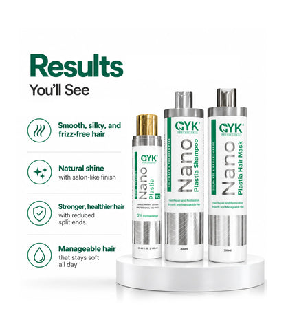 Nano Plastia (Combo)  Shampoo + Hair Mask + Nano plastia