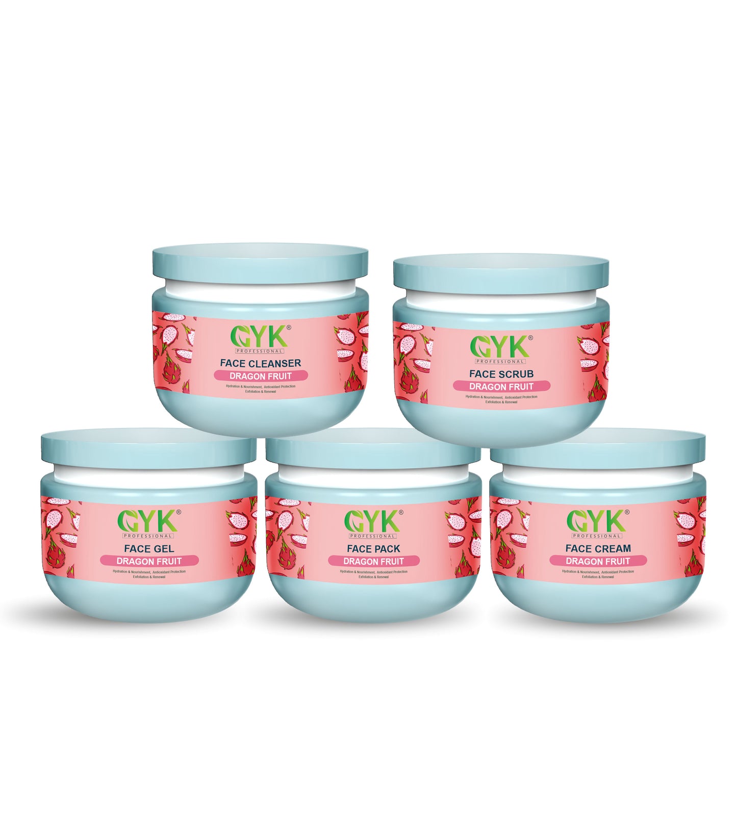 GYK Professional Dragon Fruit Facial Kit