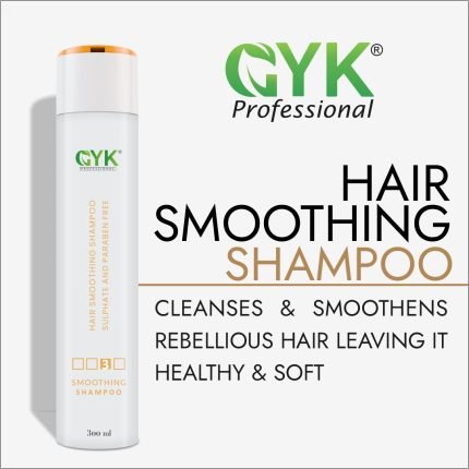 gyk smoothing shampoo for healthy and soft hairs