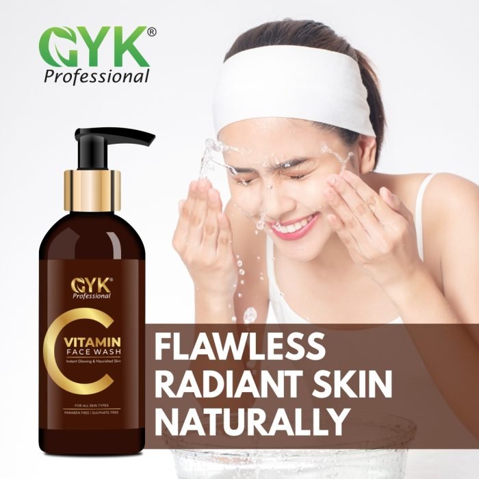 gyk vitamin c face wash